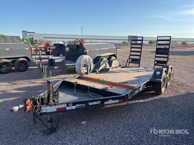2019 Snake River 14 ft T/A Equipment Trailer