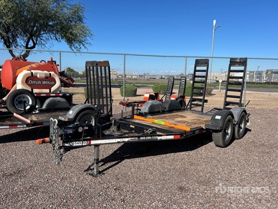 2022 Snake River 5X10 10 ft T/A Remolque Portamaquinaria