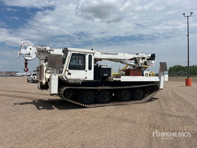 2001 Terex Telelect Commander 6000 on Commander ST 15T XL Transportador de Cadenas Grúa Perforadora