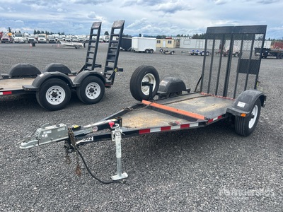 2017 MMDI 47RVX10 7 ft S/A Equipment Trailer
