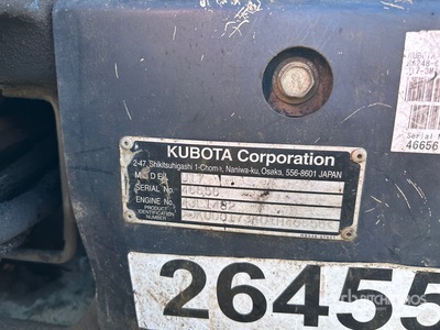 2018 Kubota U17VR1 Mini Excavator