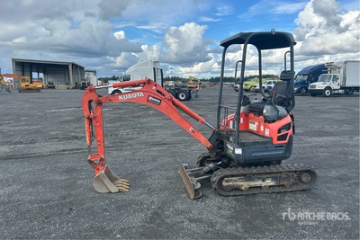 2018 Kubota U17VR1 Mini Excavator