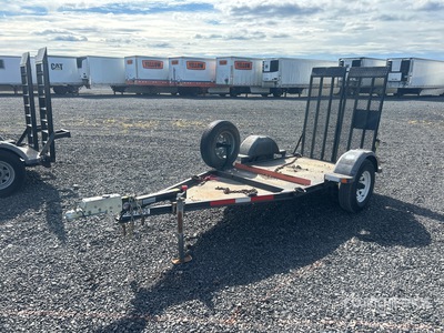 2018 MMDI 47RVX10 7 ft S/A Equipment Trailer