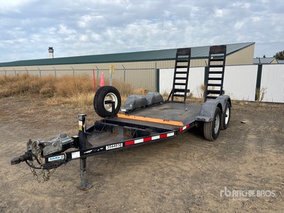 2018 MMDI 510RCMPH 10 ft T/A Equipment Trailer