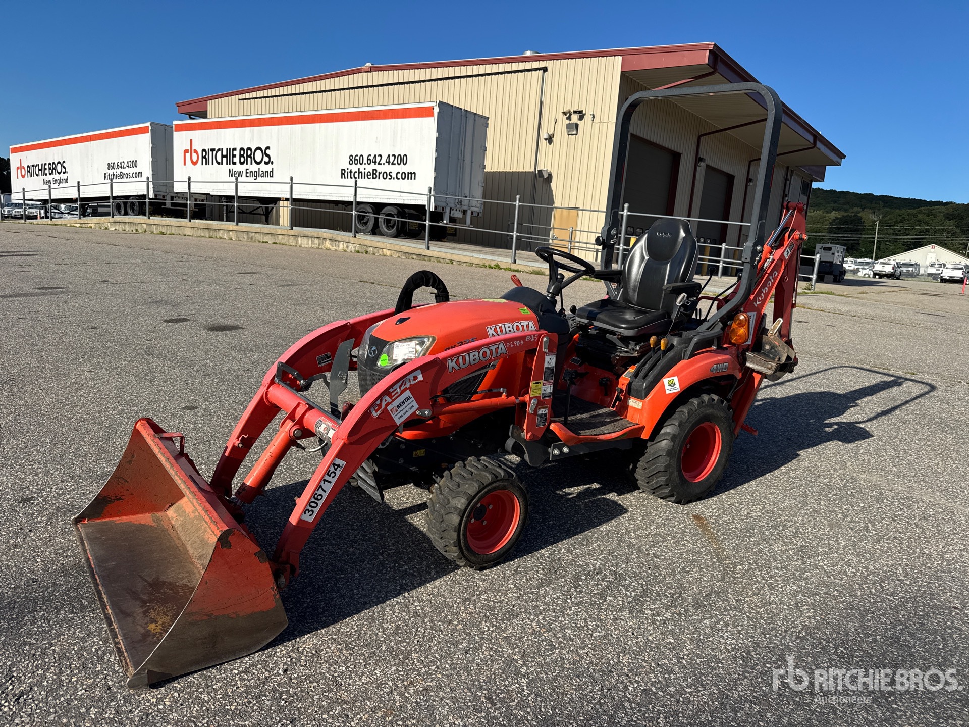 2021 Kubota BX23SLB-R 4WD Utility Tractor