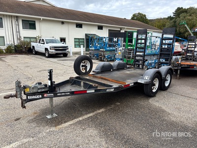 2019 Pratt Industries CP0510 10 ft T/A Remolque Portamaquinaria