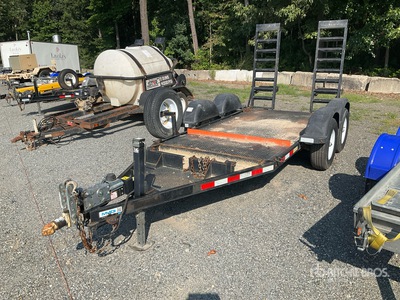 2021 MMDI 510RCMPH 10 ft T/A Remolque Portamaquinaria