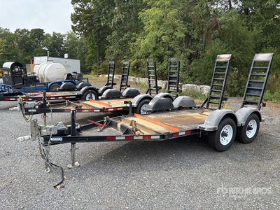 2018 MMDI 510RCMPH 10 ft T/A Equipment Trailer