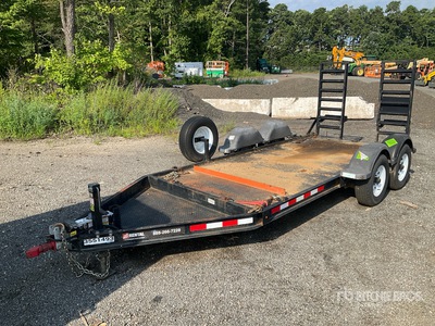 2018 MMDI 614SLTD 14 ft T/A Remolque Portamaquinaria