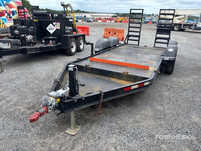 2019 MMDI 614SLTD 7376 lb 14 ft T/A Equipment Trailer