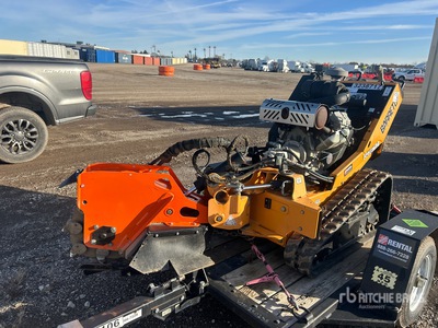2020 Barreto E30SGB Walk Behind Stump Grinder w/2021 Barreto Trailer