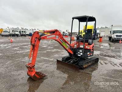 2018 Kubota U17VR1 を見 Mini Excavator