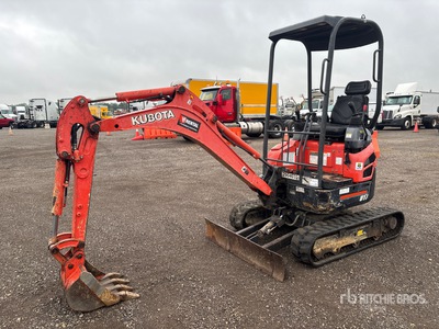 2018 Kubota U17VR1 Mini Excavator
