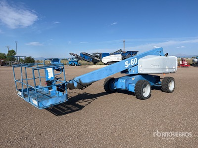 2004 Genie S60 4WD Diesel Telescopic Boom Lift