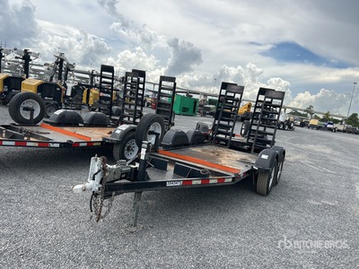 2019 MMDI 510RCMPH 10 ft T/A Equipment Trailer