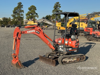 2018 Kubota U17VR1 Mini Excavadora