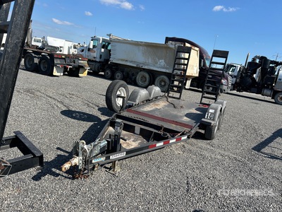 2018 MMDI 510RCMPH 10 ft T/A Remolque Portamaquinaria