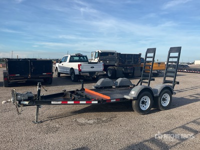 2018 MMDI 15 ft T/A Equipment Trailer