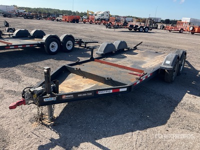 2018 MMDI 614SLTD 19 ft T/A Remolque Portamaquinaria