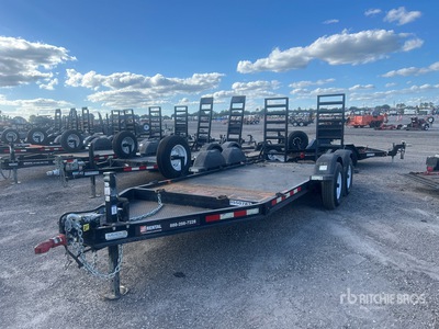 2019 MMDI 14 ft T/A Equipment Trailer