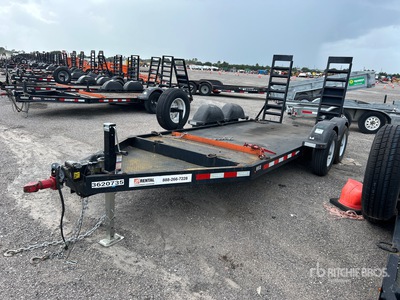 2021 MMDI 614SLTD 7376 lb 14 ft T/A Equipment Trailer