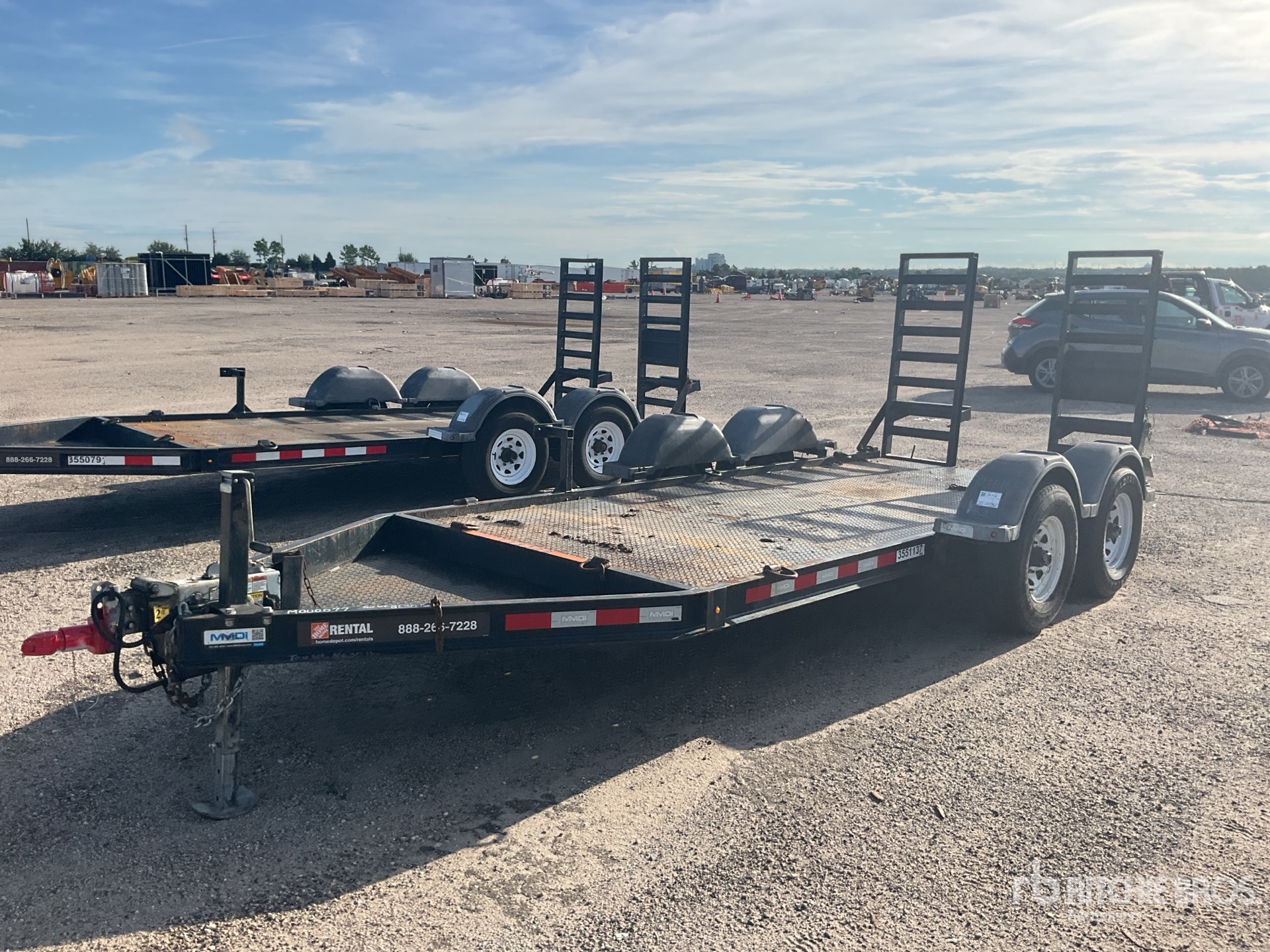 2019 MMDI 19 ft T/A Remorque pour équipement