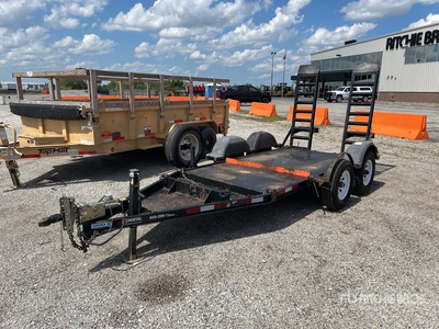 2018 MMDI 510RCMPH 10 ft T/A Trailer utilitario