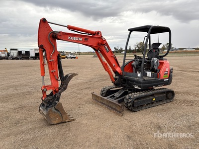 2018 Kubota KX71-3S4R1 Mini Excavator