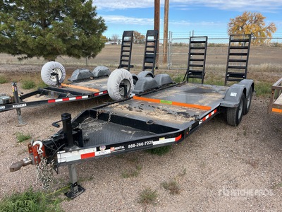 2020 Snake River 6x14 14 ft T/A Equipment Trailer