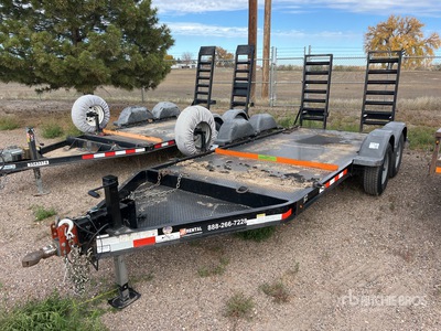 2020 Snake River 14 ft T/A Plant Trailer