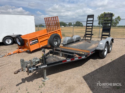 2018 MMDI 510RCMPH 10 ft T/A Remolque Portamaquinaria