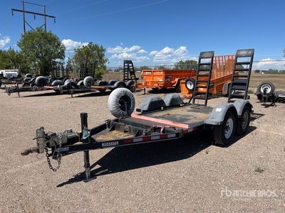 2018 MMDI 510RCMPH 10 ft T/A Equipment Trailer