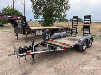 2019 Snake River 5X10 10 ft T/A Remolque Portamaquinaria