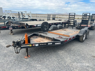 2019 Pratt CP0614 14 ft T/A Equipment Trailer