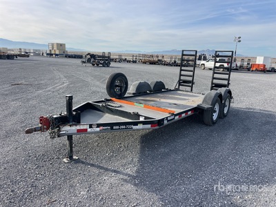 2019 Snake River 14 ft T/A Equipment Trailer