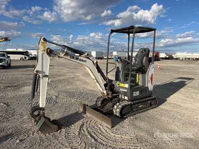 2018 Bobcat E20 Mini pelle hydraulique