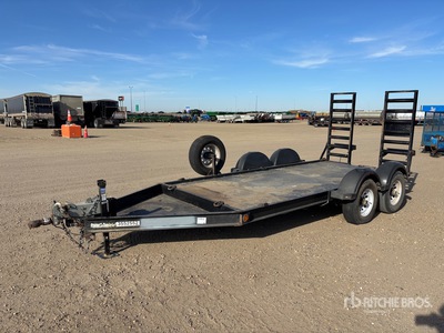 2019 Miska 6X14UT 14 ft T/A Remolque Portamaquinaria