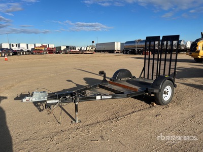 2019 Miska 4X7UT 7 ft S/A Utility Trailer