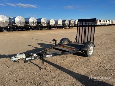 2019 Miska 4X7UT S/A Utility Trailer