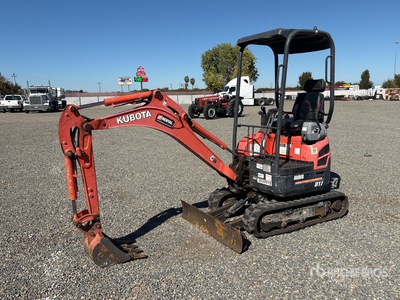 2018 Kubota U17 Mini Excavator