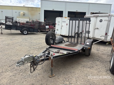 2018 MMDI 47RVX10 7 ft S/A Equipment Trailer