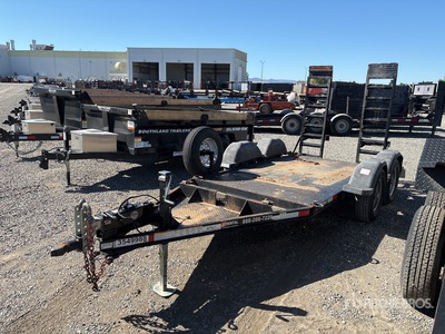 2019 Snake River 10 ft T/A Equipment Trailer
