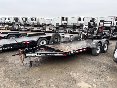 2020 Snake River 6x14 14 ft T/A Remolque Portamaquinaria