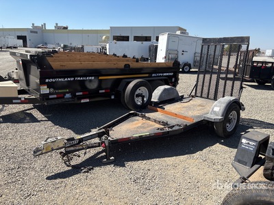 2018 Pratt CP0407 7 ft S/A Plant Trailer