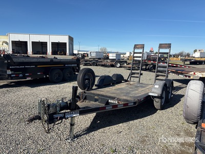 2018 MMDI 510RCMPH 10 ft T/A Remolque Portamaquinaria