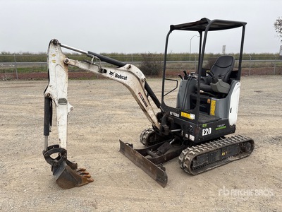 2018 Bobcat E20 Mini pelle hydraulique