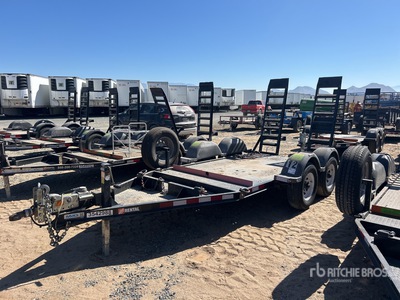 2018 MMDI 510RCMPH 10 ft T/A Remolque Portamaquinaria