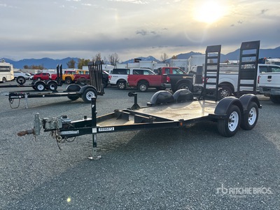 2020 Miska 5X10UT 10 ft T/A Remolque Portamaquinaria