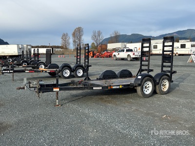 2021 Miska 5X10UT 10 ft T/A Remolque Portamaquinaria