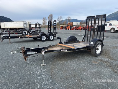 2018 Miska 4X7UT 7 ft S/A Remolque Portamaquinaria